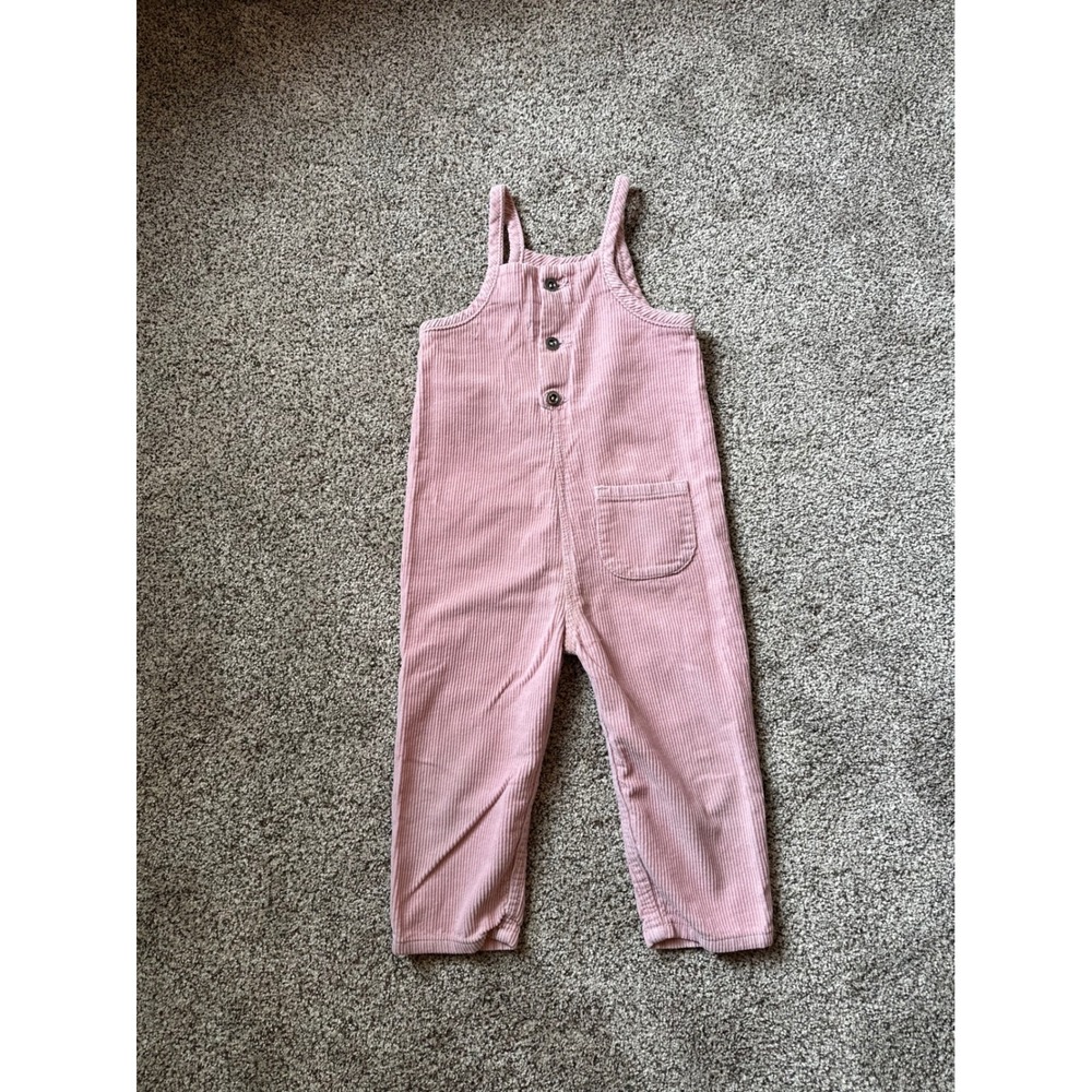 Levi's Corduroy Overall Size Toddler 4T Pink